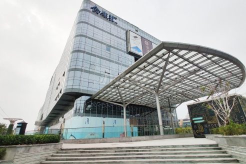 合生汇写字楼写字楼出租,九龙山办公室丨合生汇广场800平丨正对电梯丨